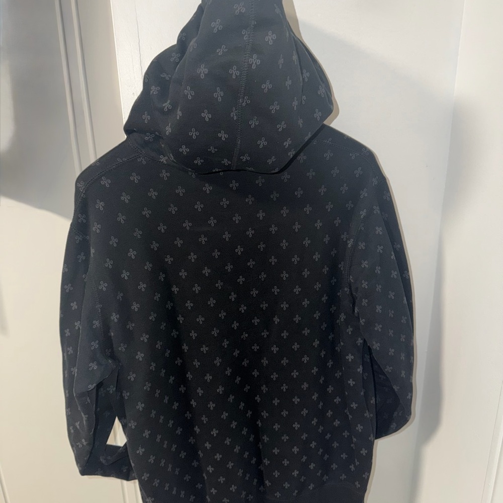 OVO Black and Gold Zip-Up Men's Sweater - Picture 3 of 5